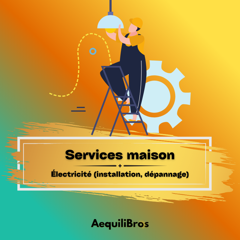 Services maison (Électricité : installation, dépannage)