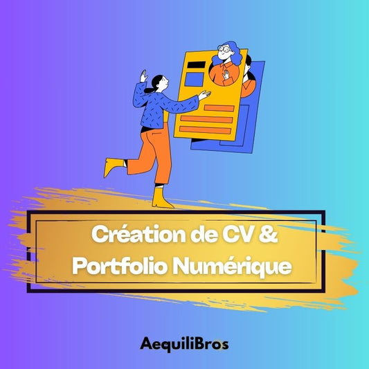 Services Personnels & Vie Courante (Création de CV & Portfolio Numérique )