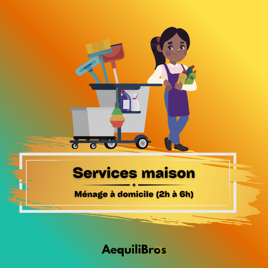 Services maison (Ménage à domicile : 2h à 6h)